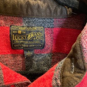 Men’s Lucky Brand Flannel size L
